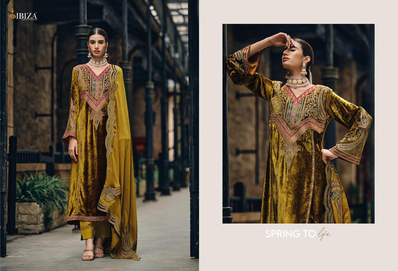 The Velvet Hub By Ibiza Heavy Wedding Salwar Suits Catalog